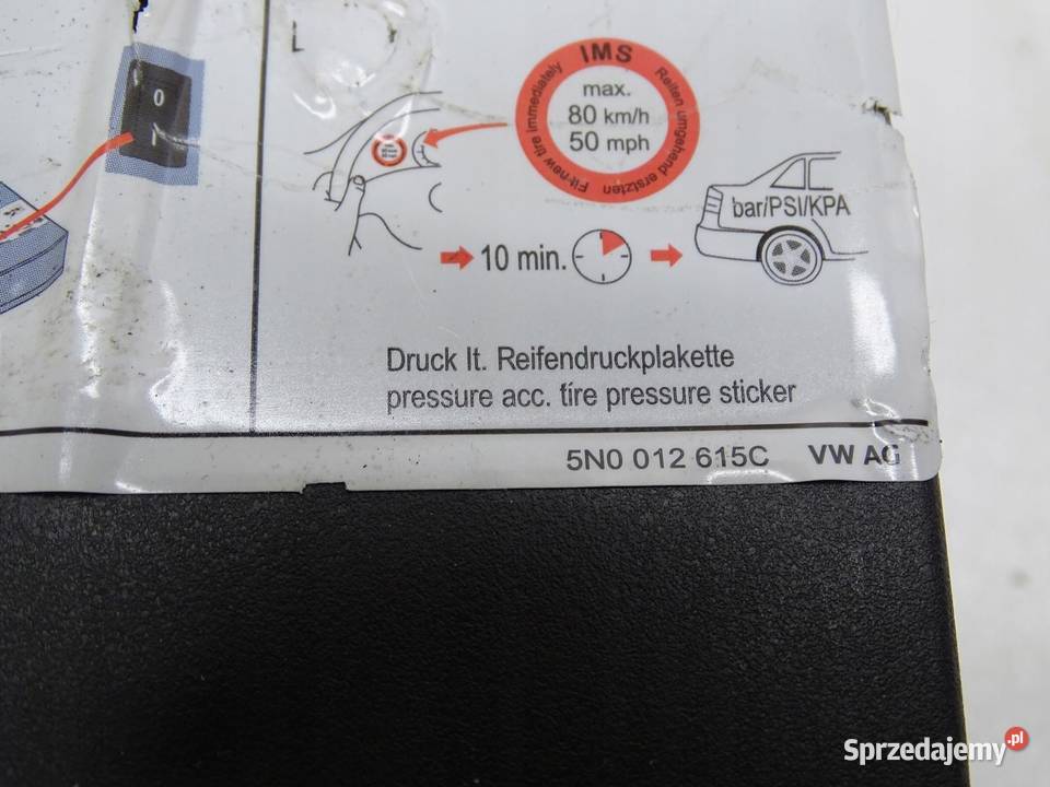 KOMPRESOR SPRĘŻARKA POWIETRZA VW AUDI 5N0012615C
