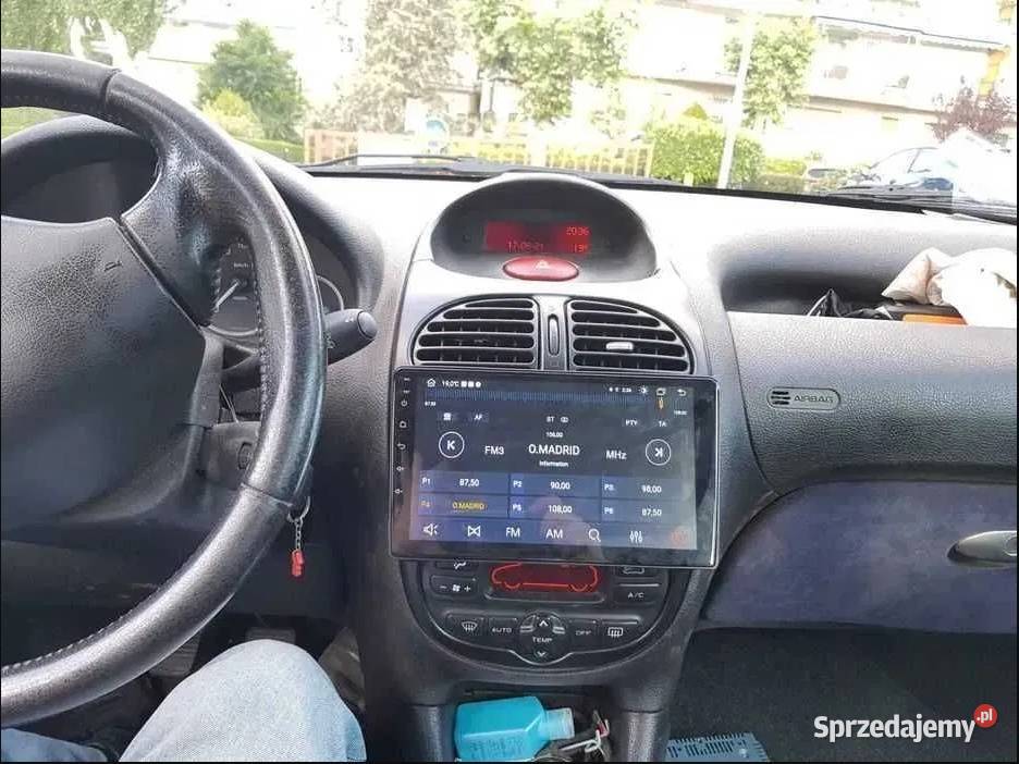 Radio Android 12 Peugeot 206 wifi bluetooth gps Radioodtwarzacze śląskie