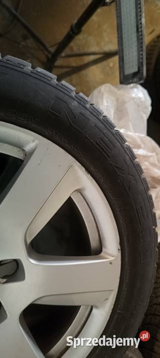 Komplet kół Audi VW Seat Skoda 17 Brzeg