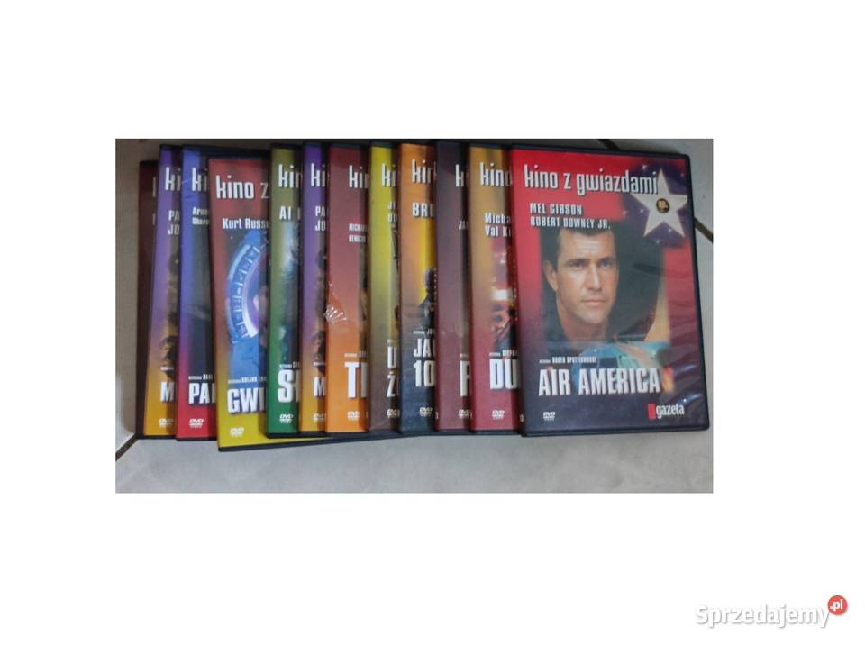 Seria Kino z gwiazdami 12 płyt klasyka kina Kielce