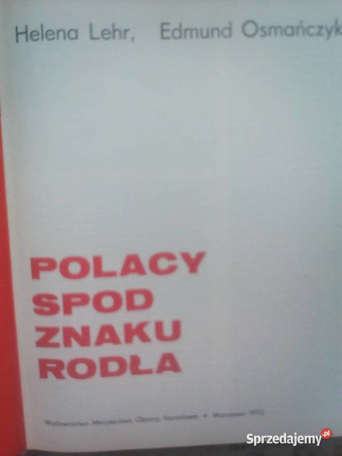Polacy spod znaku rodła Warszawa