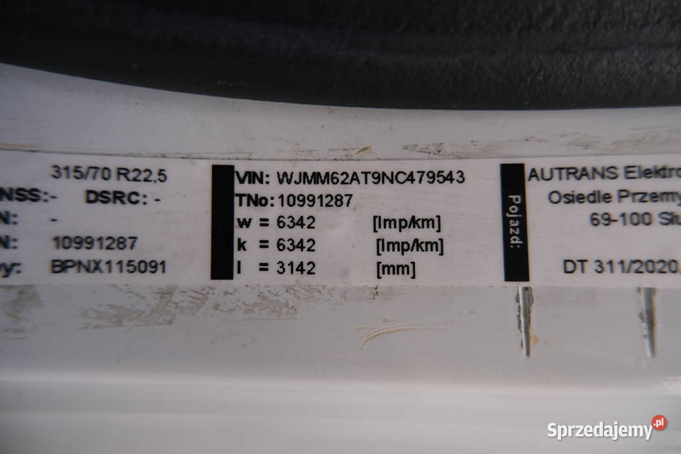 IVECO AS440STP 2022 1112000 ccm 460 10000kg Warszawa sprzedam