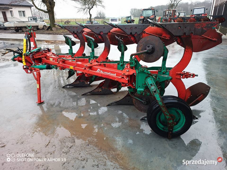 Pług Kverneland ES80 vario 4 skiby resor non mazowieckie Rostkowo sprzedam