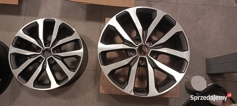 FELGA RENAULT KADJAR KOLEOS 7x17 ET40 5x1143 aluminiowe Brześć Kujawski sprzedam