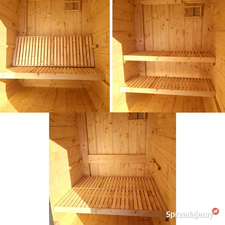 Sauna ogrodowa modułowa skladana OKTAGON Pobiedziska