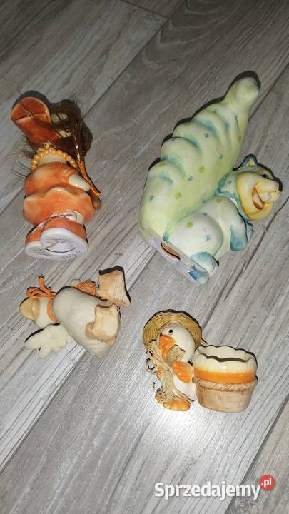 Figurki ozdoby świąteczne Wielkanocne kaczka
