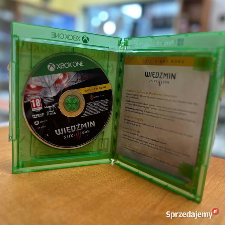 Gra na Xbox One Wiedźmiń 3 Dziki Gon Elbląg