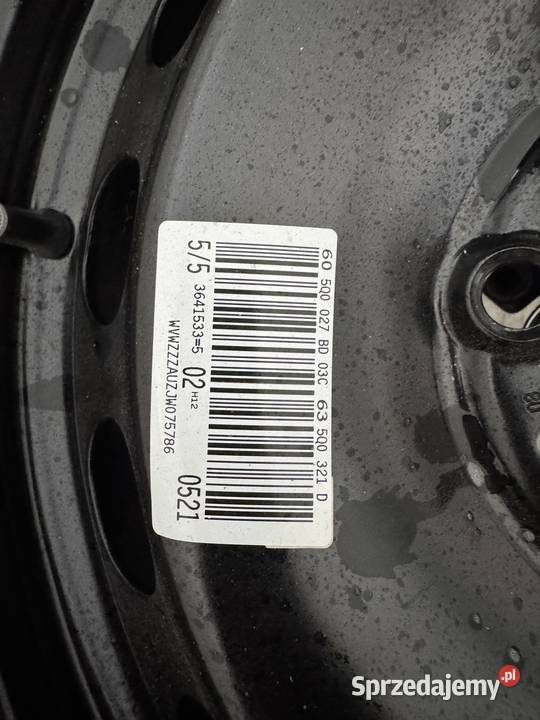 Koło zapasowe VW Golf VII sprzedam