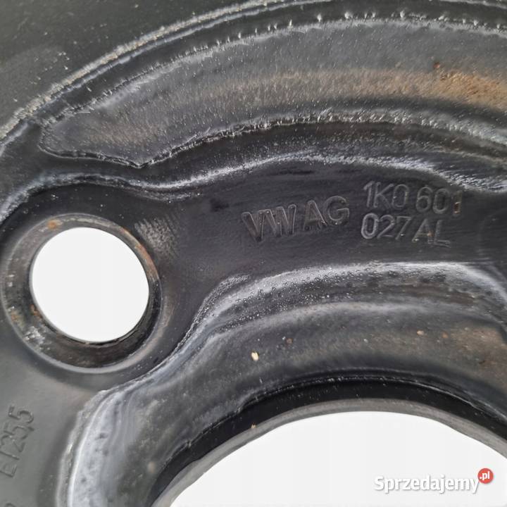 KOŁO DOJAZDOWE Audi Seat Vw Golf VI 12570 R16 Chełm