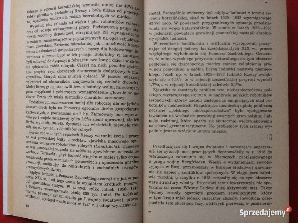 3161 Stosunki Polityczne Na Pomorzu Zachodnim Szczecin sprzedam