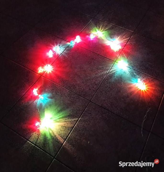 Lampki choinkowe z PRLu vintage Łódź