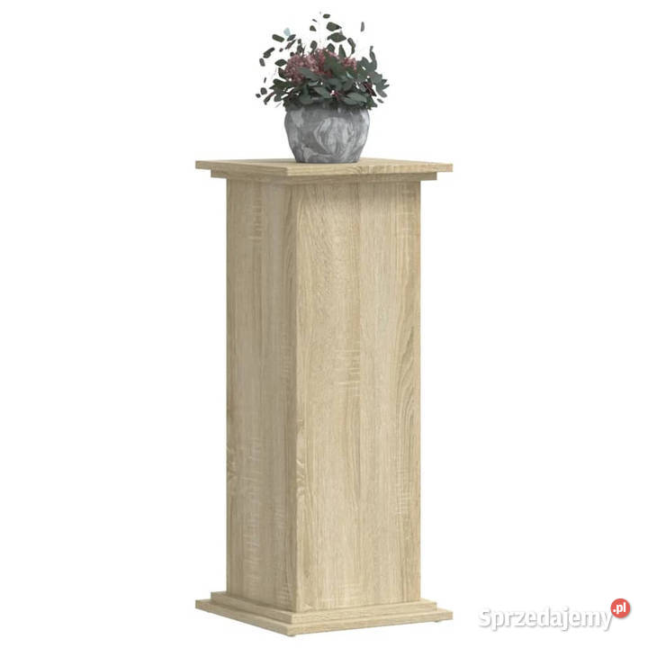 Stojak na rośliny dąb sonoma 33x33x80 WM852971 mazowieckie Warszawa sprzedam