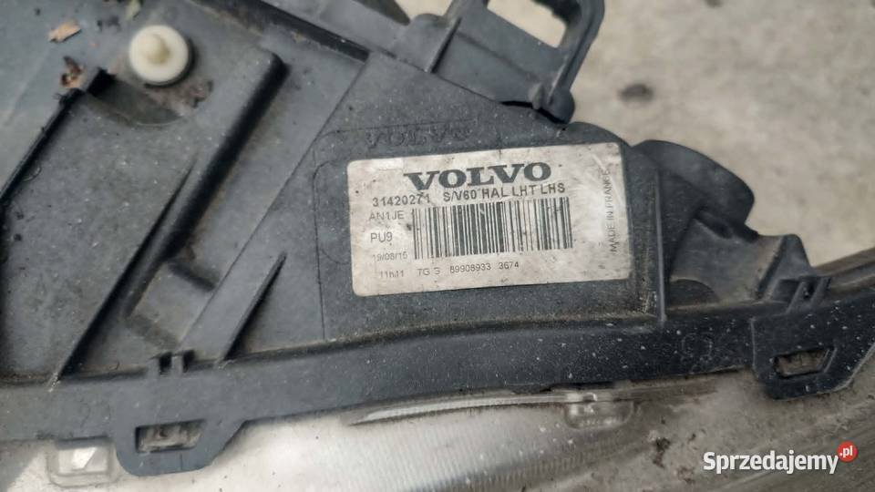 Reflektor lampa lewy przód 31420271 Volvo v60 I