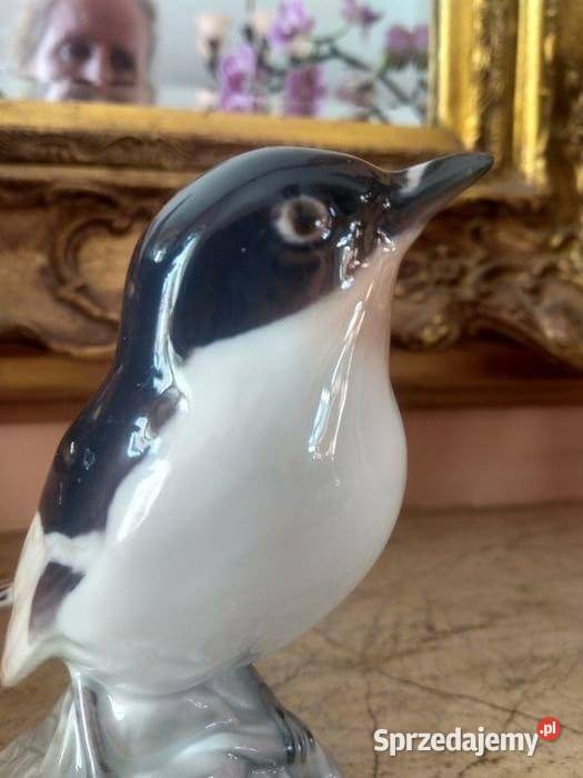 Przepiękny Ptaszek porcelanowy BG Royal Gdańsk sprzedam