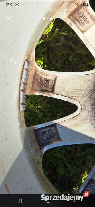 Felgi bmw 16 5x120 2055516 lato Koła Słupsk sprzedam