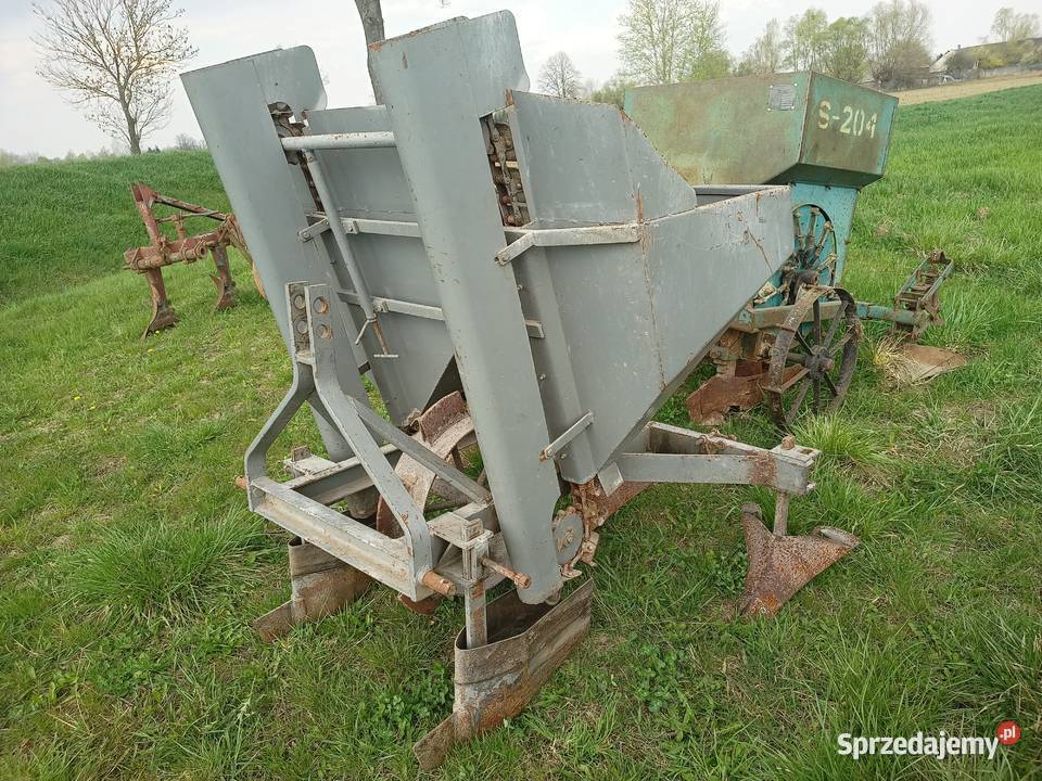 Sadzarka do ziemniaków dwurzędowa oryginalna świętokrzyskie Łubnice