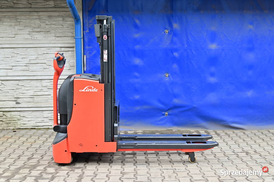 Paleciak elektryczny Linde D08 2015 Wstępne Linde śląskie Częstochowa