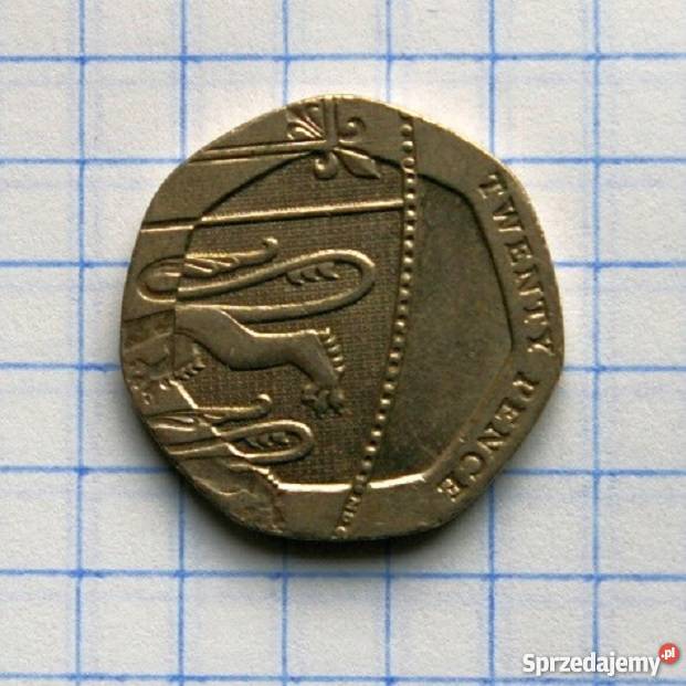 20 PENSÓW TWENTY PENCE 2009 WIELKA BRYTANIA