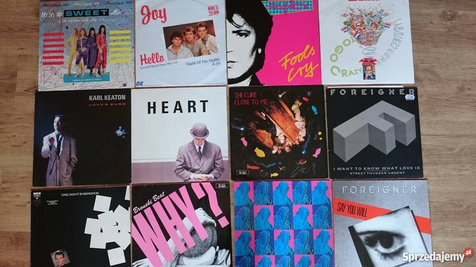płyty winylowe maxi single pop disco lata 80te Płyty i kasety Świdnica