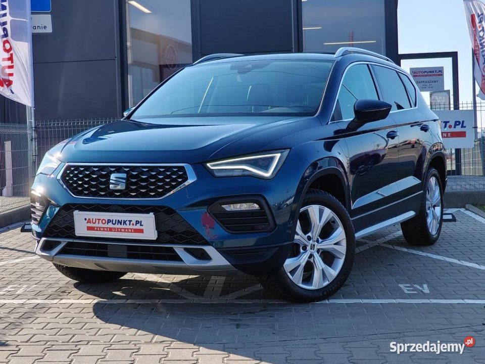 SEAT Ateca 2022r CarPlay FV23 1 Właściciel 150KM Poznań sprzedam