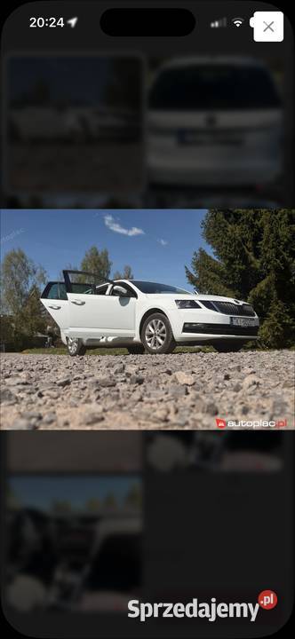 Skoda Octavia III 2018 16 światła do jazdy dziennej Octavia