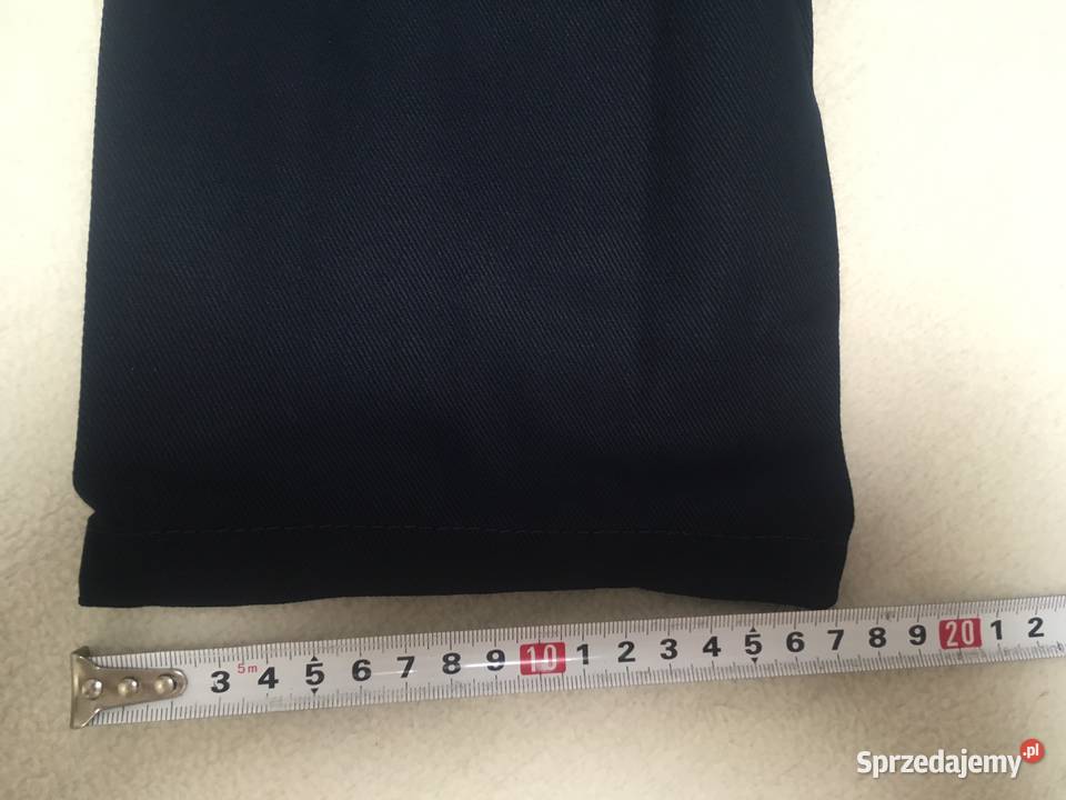 Fartuch roboczy czarny Nowy Bawełna L laborki zachodniopomorskie