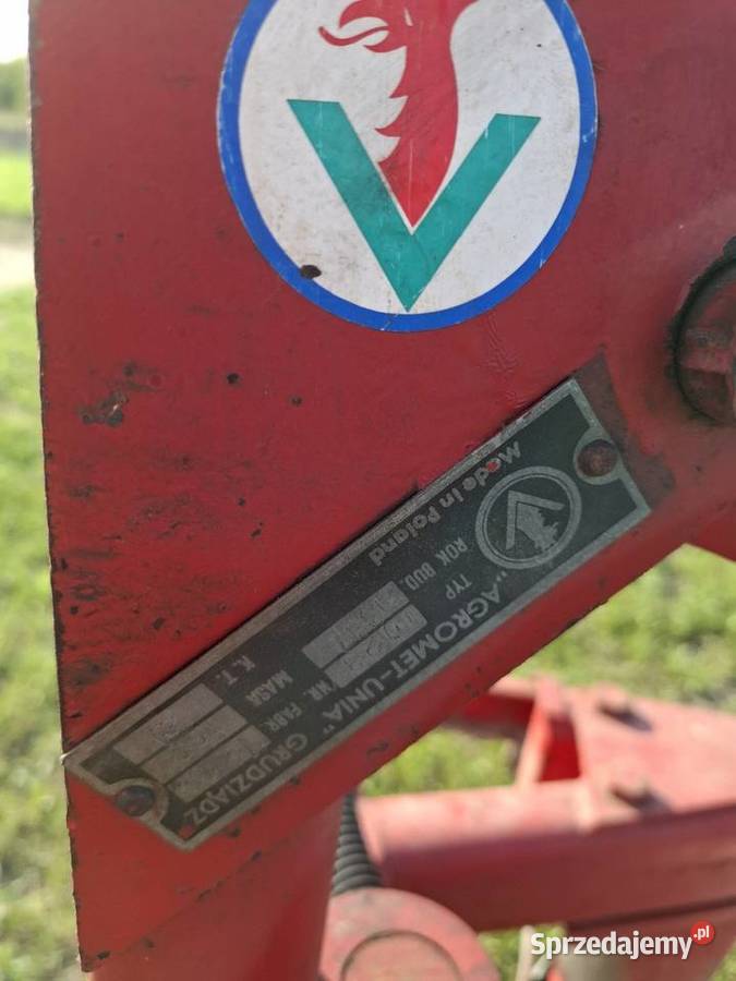 Pług 3 skibowy UniaGrudziądz ORYGINAŁ Pługi Radom