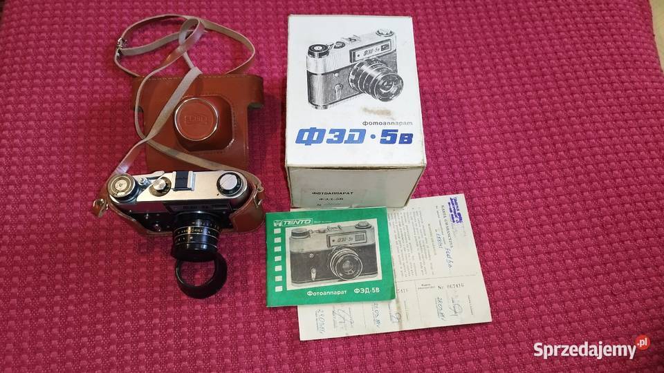 Aparat fotograficzny Fed 5B