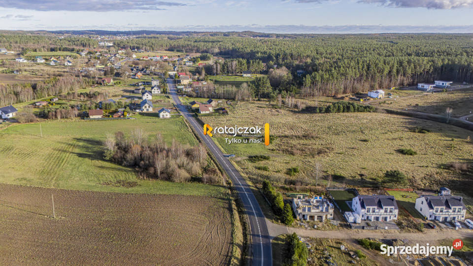 Działka Wielka Piaśnica Kaszubska 1099m2 Domatówko sprzedam