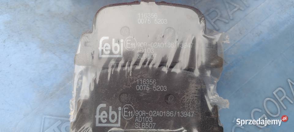 Febi klocki tył toyota prius 116356 kod 04