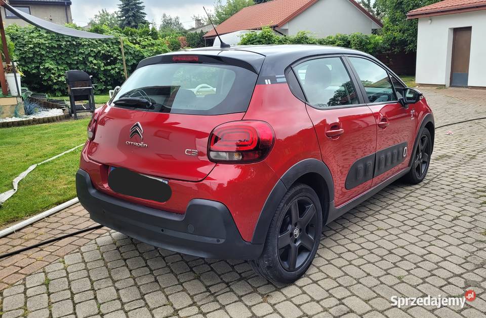 Citroen C3 2020r 1200 benzyna Warszawa sprzedam
