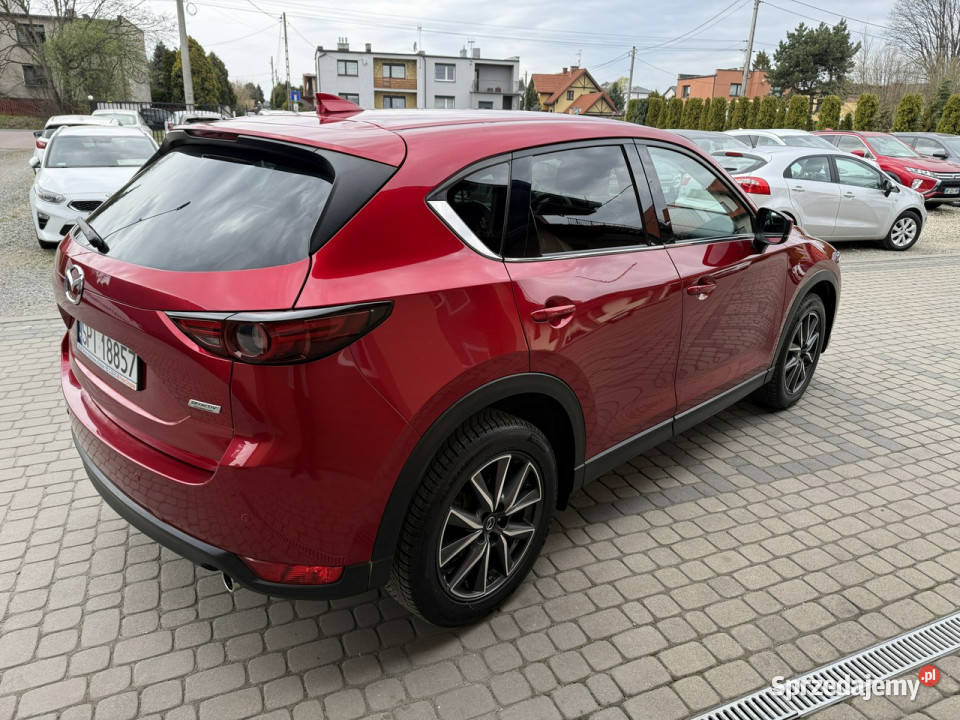 Mazda CX5 22 175 Kraj Serwis Automat II 2017 światła do jazdy dziennej Orzech