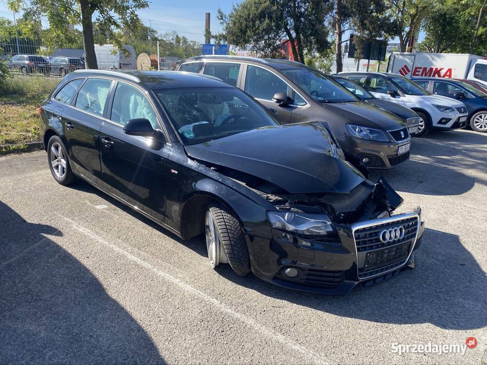 Audi A4 B8 2009r 20TFSi 180 Bez wady olejowej uszkodzony A4 Szczecin sprzedam
