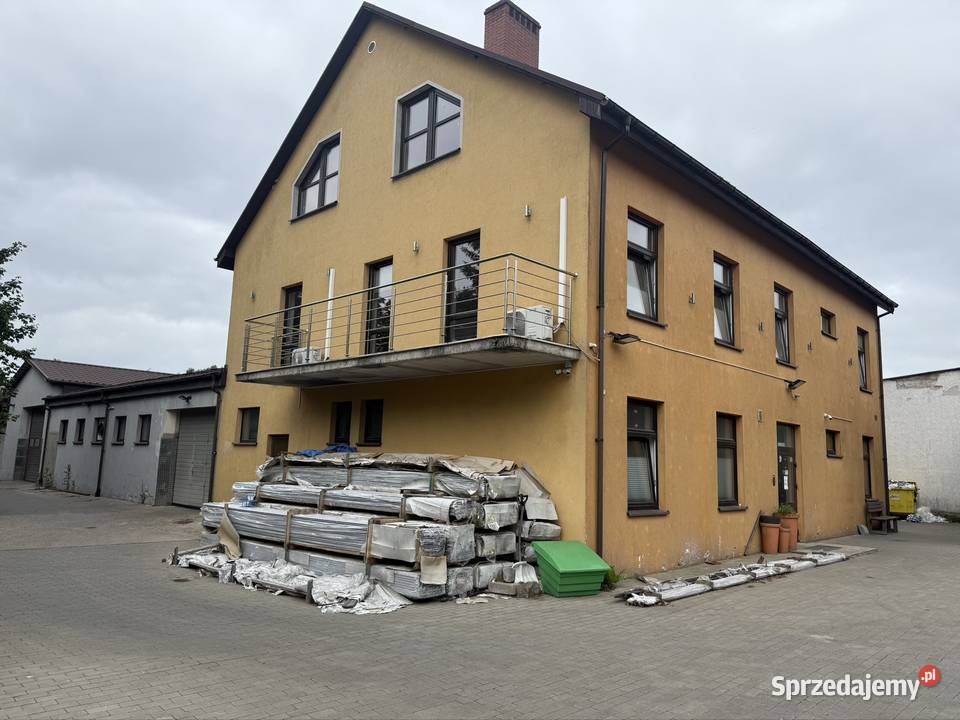 Hala produkcyjna budynek biurowy Borne Sulinowo sprzedam