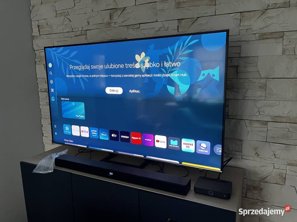 Telewizor Samsung niespełna roczny Samsung Łódź