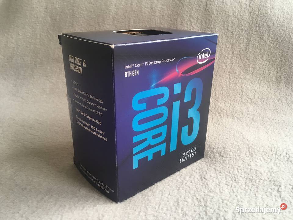 Procesor Intel Core I3 8100 36 GHz