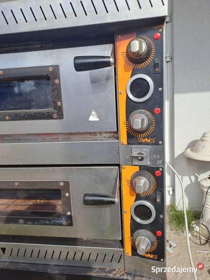 Piec do pizzy duży profesjonalny podwójny 4 x 35 Biznes i Przemysł Władysławowo