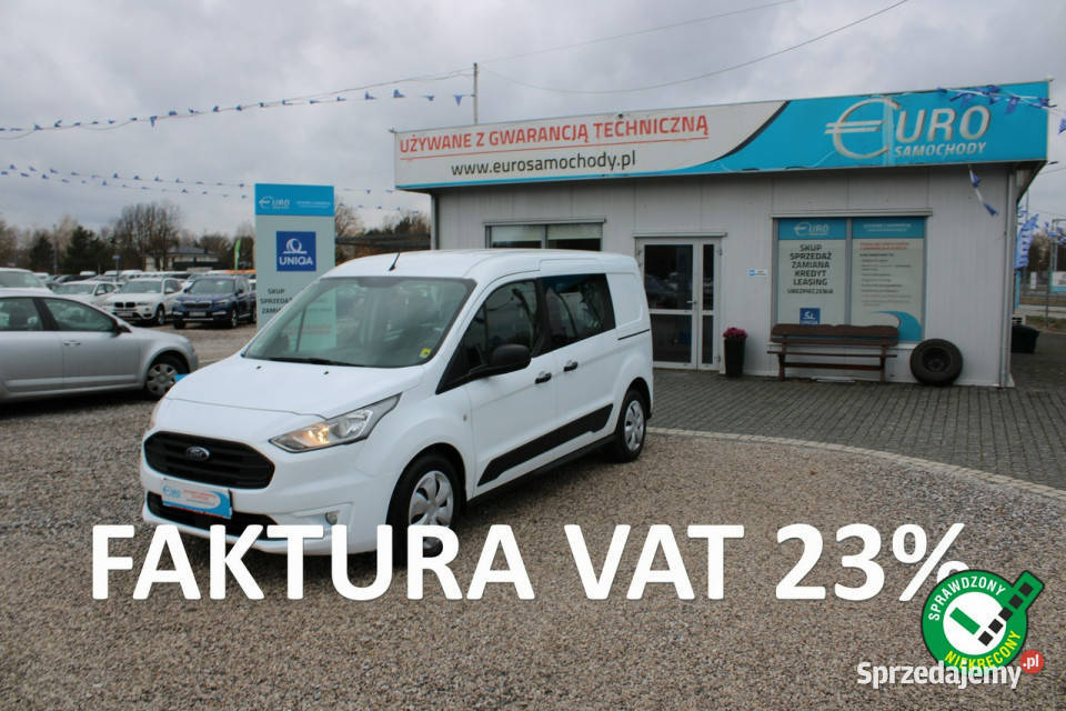 Ford Transit Connect 15 EcoBlue 120 Trend Fvat Transit Connect mazowieckie Warszawa