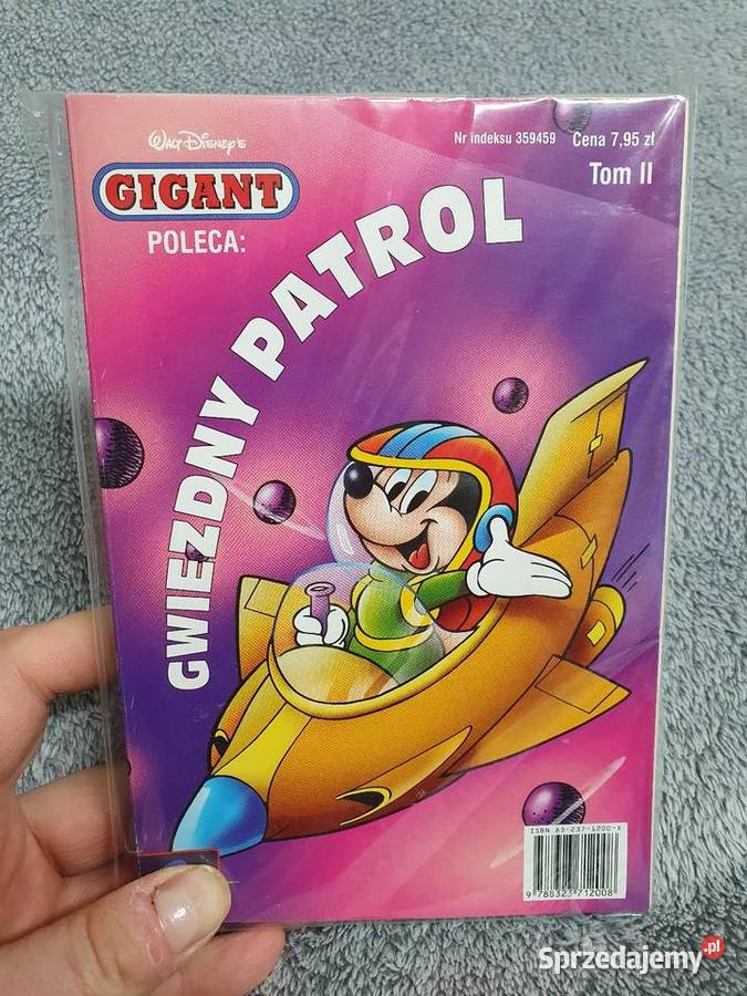 Gigant Poleca zestaw 4 komiksów 2001 stan Gdynia