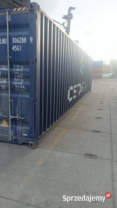 Kontener morski 40HC stan idealny Pewny Kontener Mława