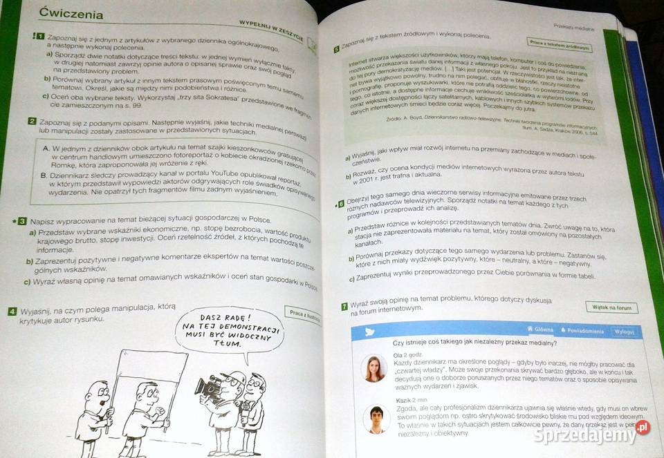 W centrum 1 Podręcznik do wiedzy A Janicki M miękka Chełm