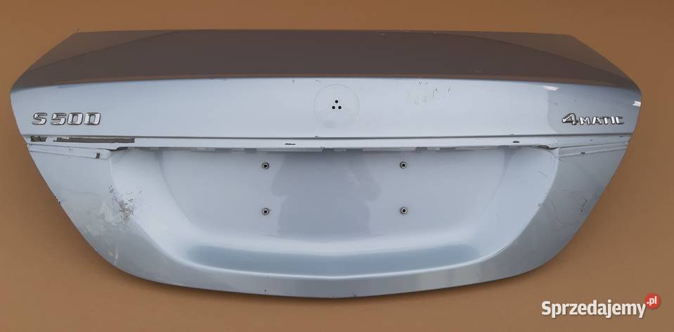 MERCEDES SKLASA W222 S500 KLAPA BAGAŻNIKA TYŁ
