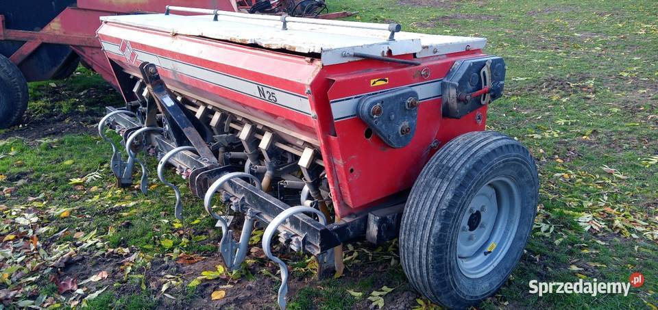 Juko N25 Siewnik Zbożowy Nawozy 250m nieuszkodzony podlaskie Szołtany