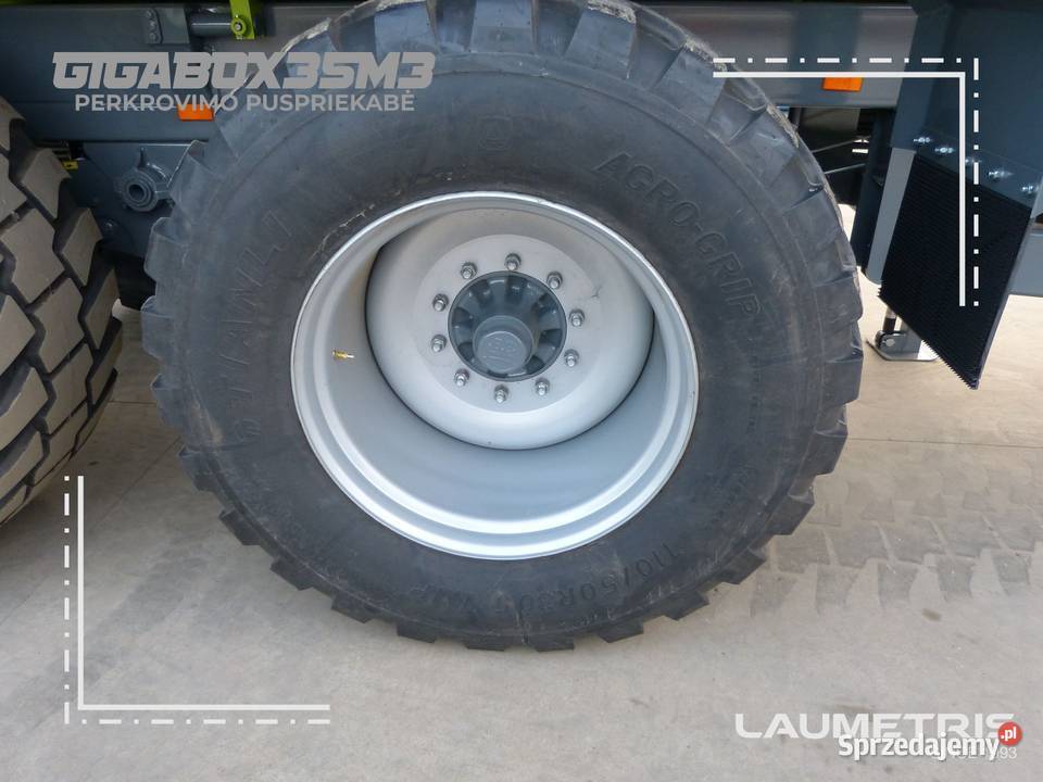 Laumetris Wóz przeładowczy GIGABOX 28 ton Białystok