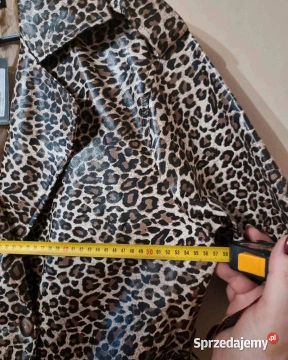 Płaszcz że skóry ekologicznej marki Kurtki i płaszcze Kurtki i płaszcze Kobyłka