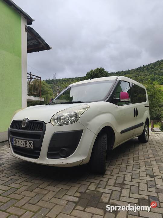 Fiat Doblo 2010 Klima Dpf Bez rdzy 1 Wł w Maxi Samochody osobowe Myślenice sprzedam