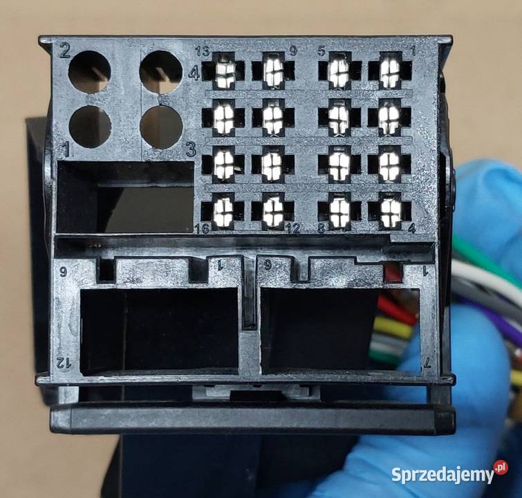 ADAPTER ZŁĄCZE ISO CITROEN C2 C3 C4 C5 PEUGEOT Mielęcin sprzedam