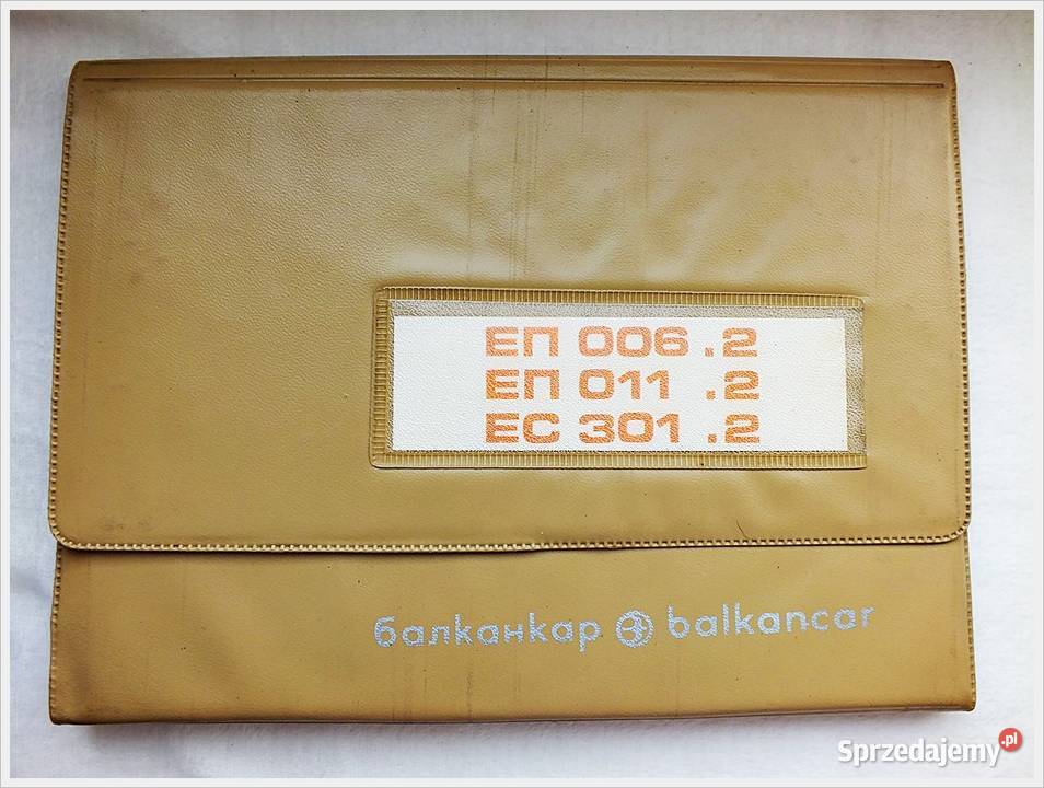 Katalog części wózek widł elektr EP006 EC Żary