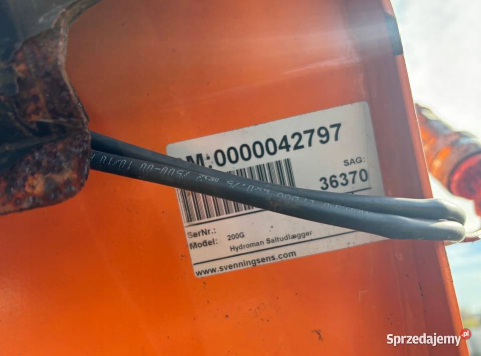 solarka piaskarka hydrauliczna Hydromann 200 G Kłobuck