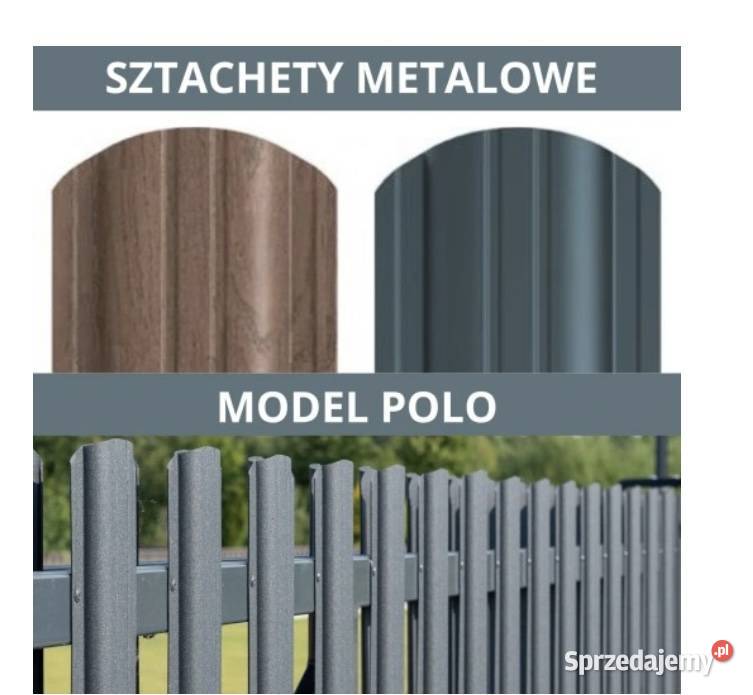 Sztachety metalowe 6 modeli